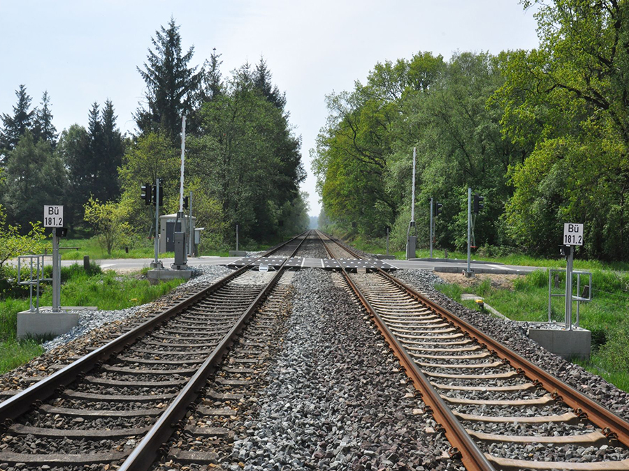 Neubau Bahnübergangssicherungsanlage u. Kabelkanaltrasse Bordelum