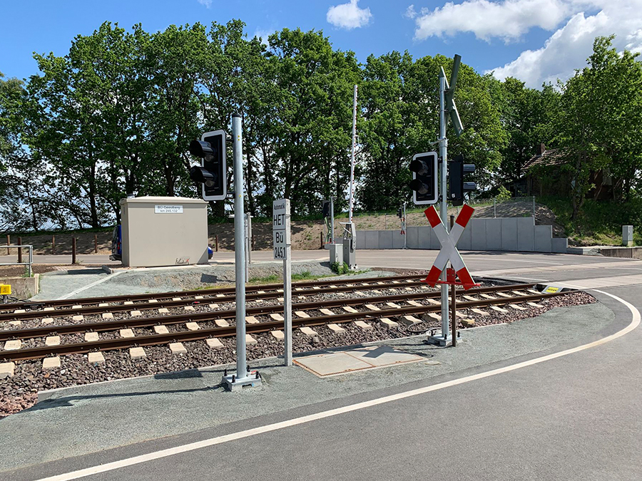Neubau Bahnübergangssicherungsanlage u. Kabelkanaltrasse Cadenberge